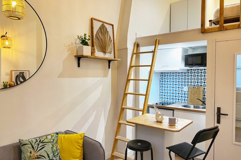 Décoration studio locatif